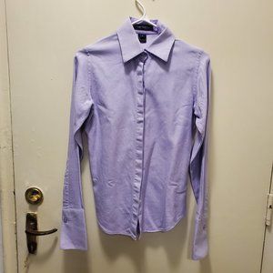 Pink Tartan Diagonal Pin-Striped Purple Dress Shirt